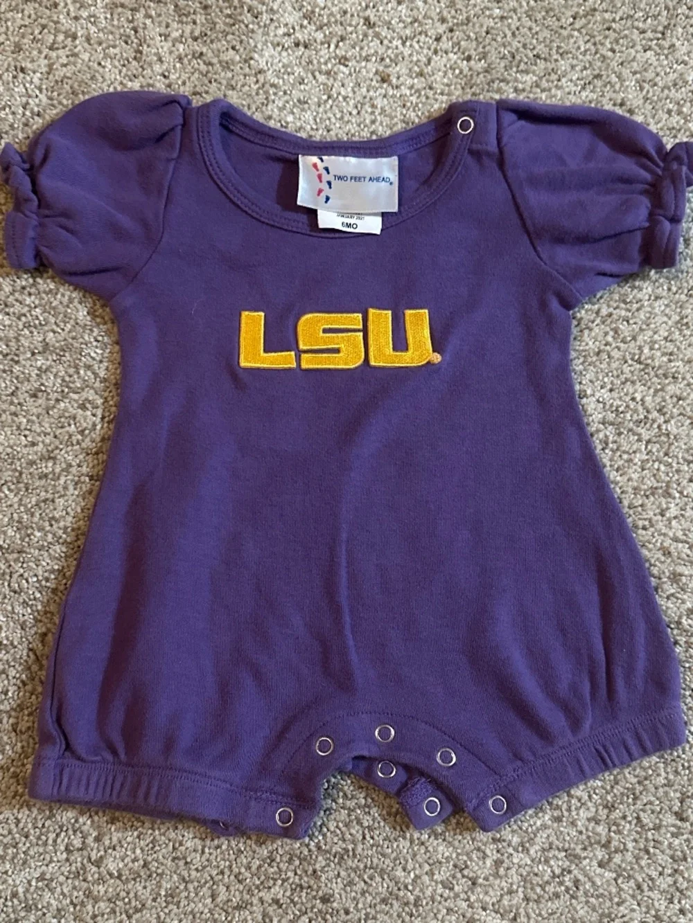 LSU Romper-6Month